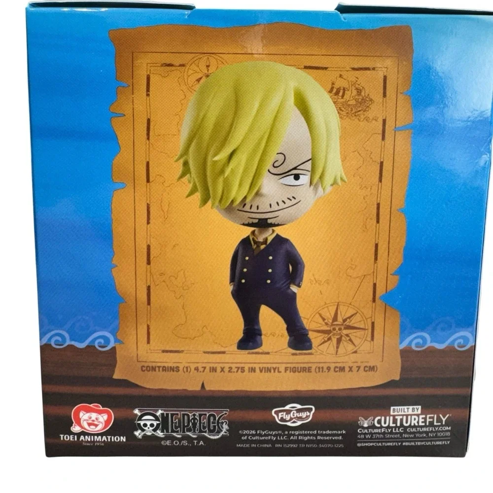 CultureFly One Piece Sanji Vinyl Figure‎ Yellow Unisex 4.7in